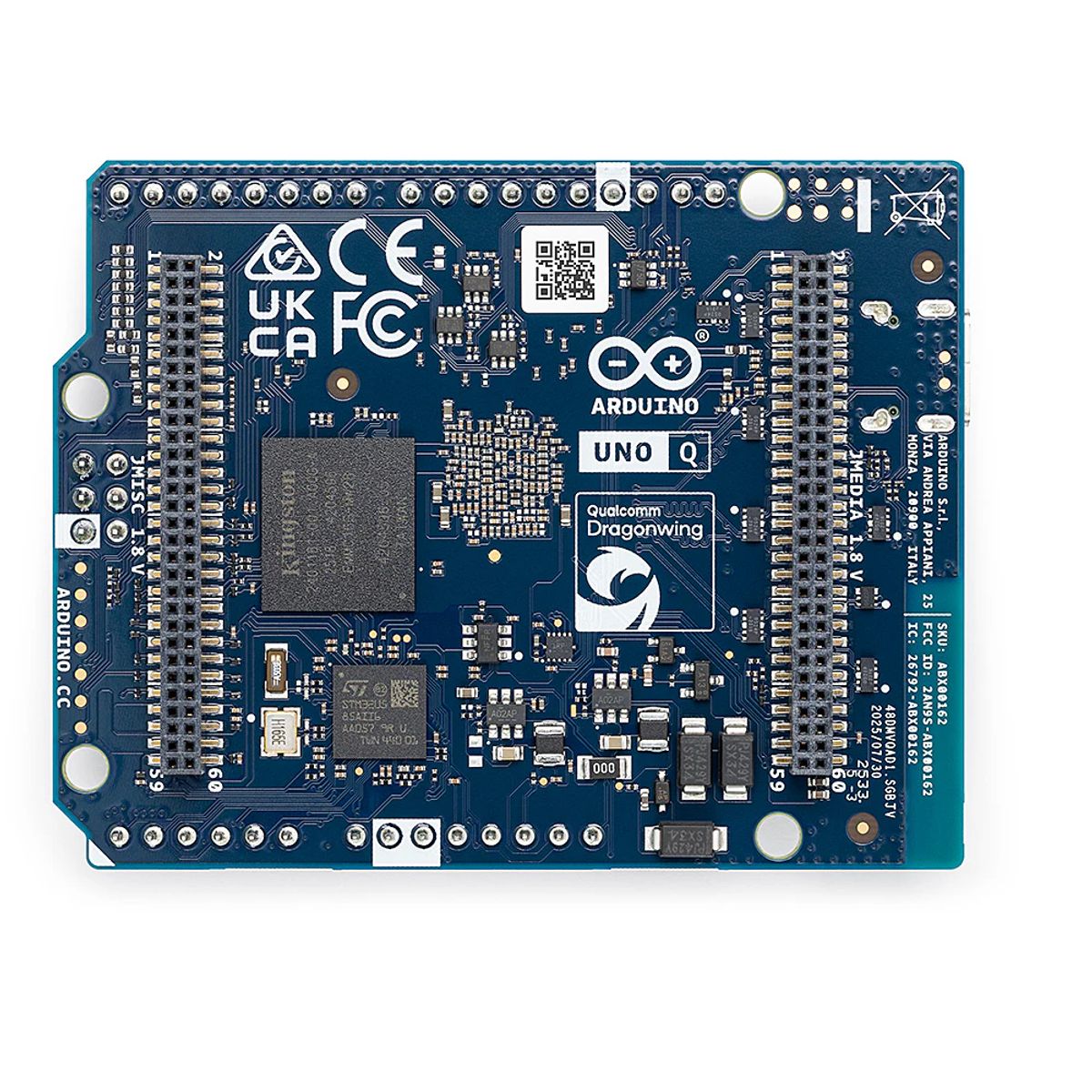 ARDUINO - Arduino UNO Q 2GB con Microprocesador Qualcomm Dragonwing