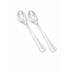 GENERICO - Cucharas Desechables Transparentes 50 Unidades