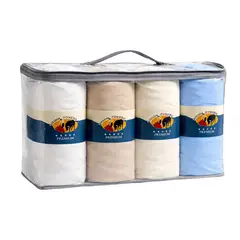 GARSIL - Sábanas Ajustables Hoteleras Torero Pack 4 Unidades