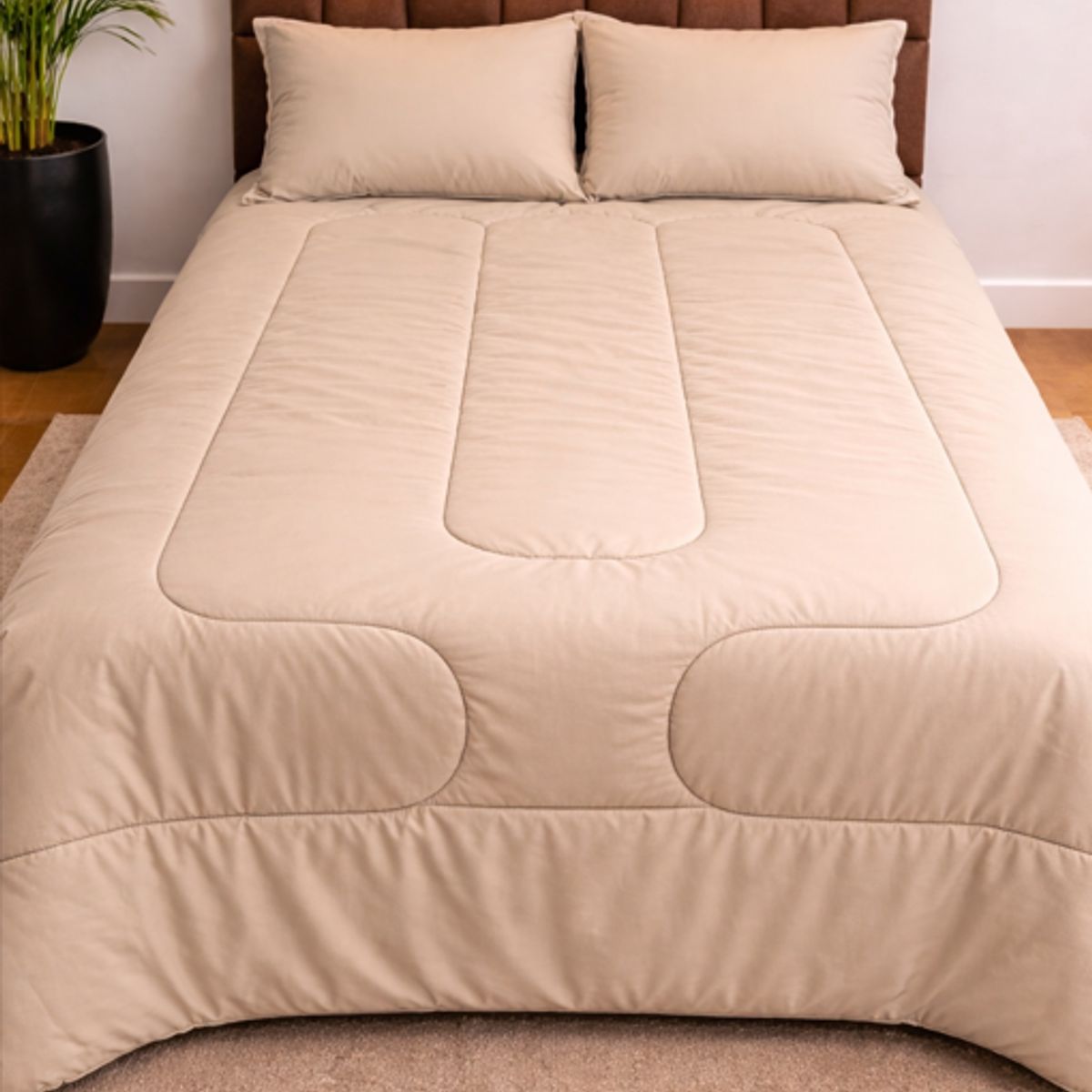DULCES SUEÑOS - Plumón reversible Dulces Sueños King Beige 230x240