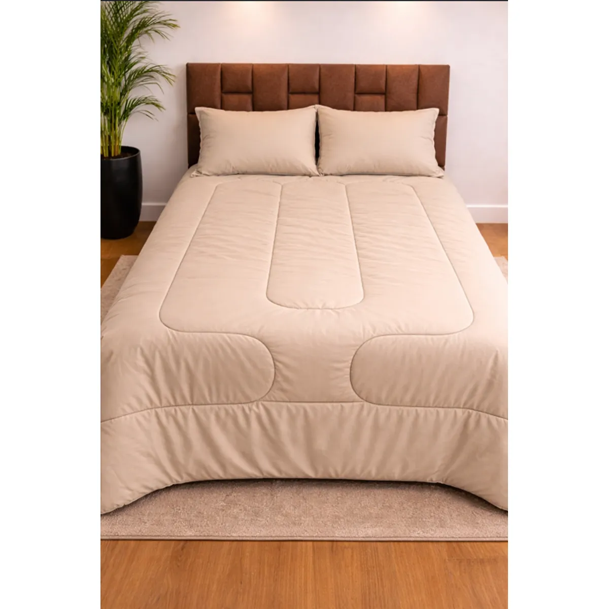 DULCES SUEÑOS - Plumón reversible Dulces Sueños King Beige 230x240