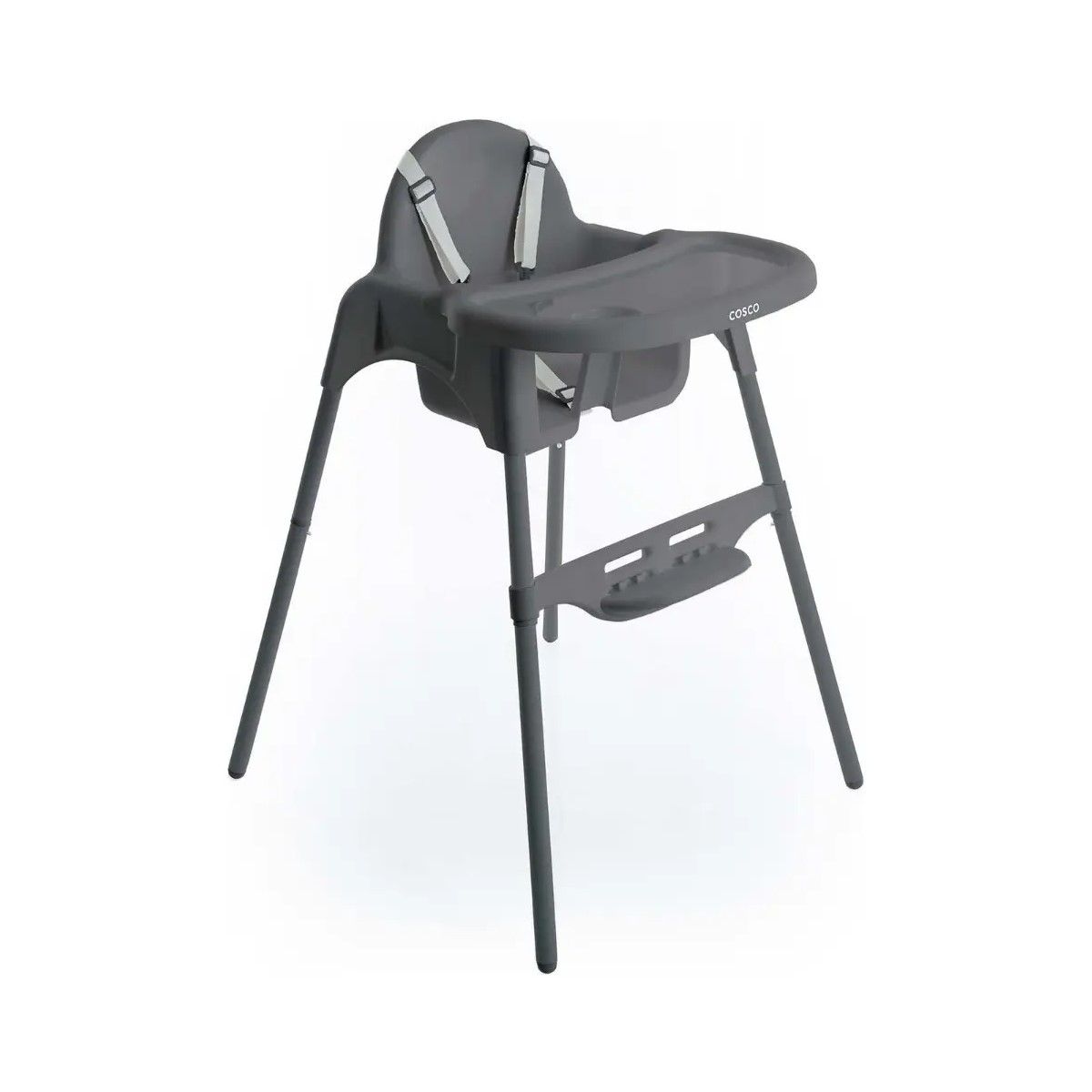 GENERICO - Silla de comedor compacta Cook Gray de hasta 15 kg BELUG