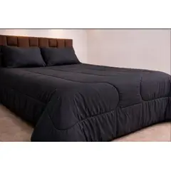 DULCES SUEÑOS - Plumón reversible King Negro 230x240