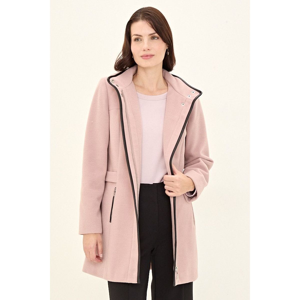 MA GRIFFE - Chaqueton Mujer Rosa Magriffe
