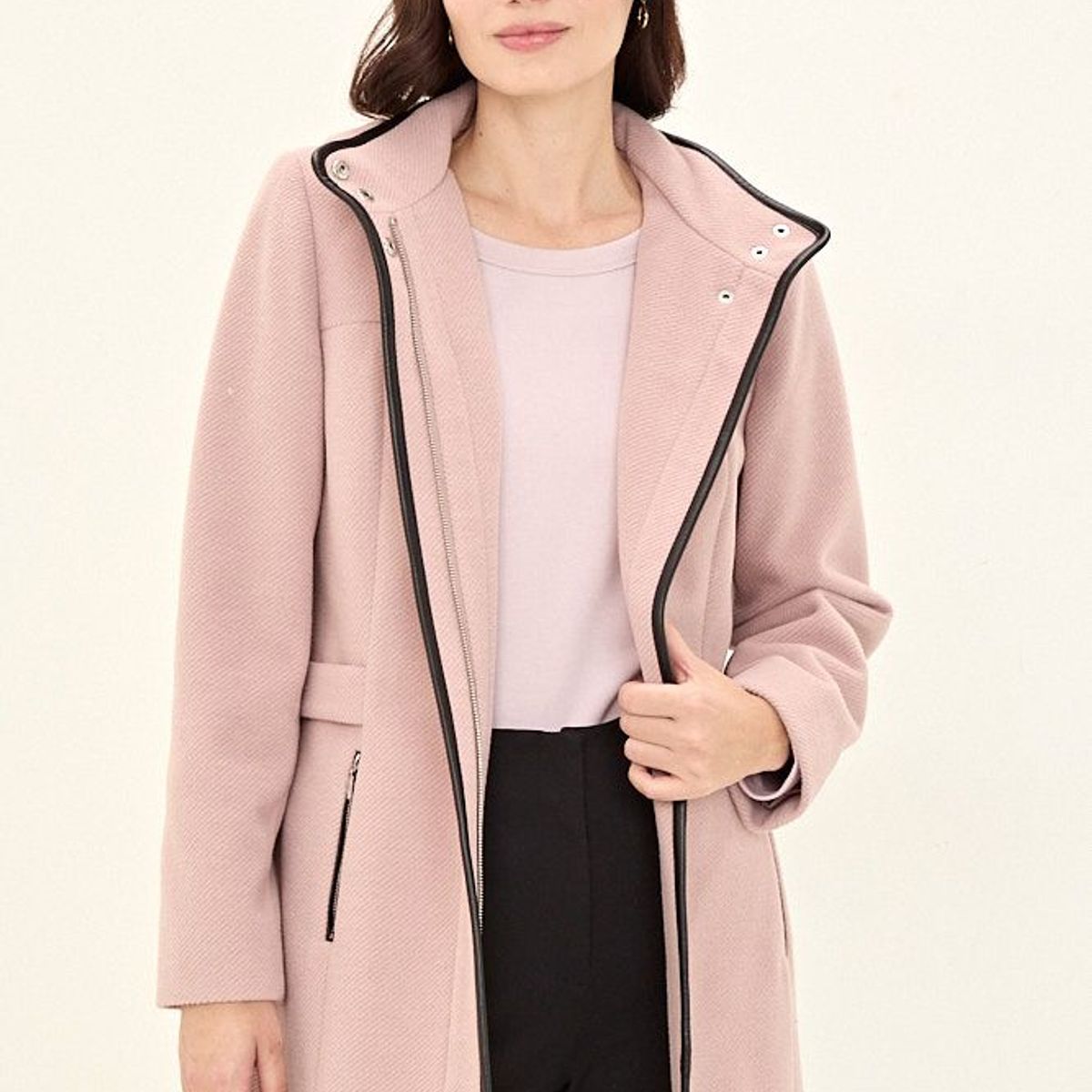 MA GRIFFE - Chaqueton Mujer Rosa Magriffe