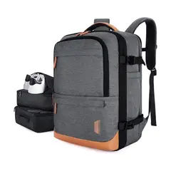 BAGSMART - Mochila Falco 30 L - 40 L Expandible + 3 Organizadores Gris