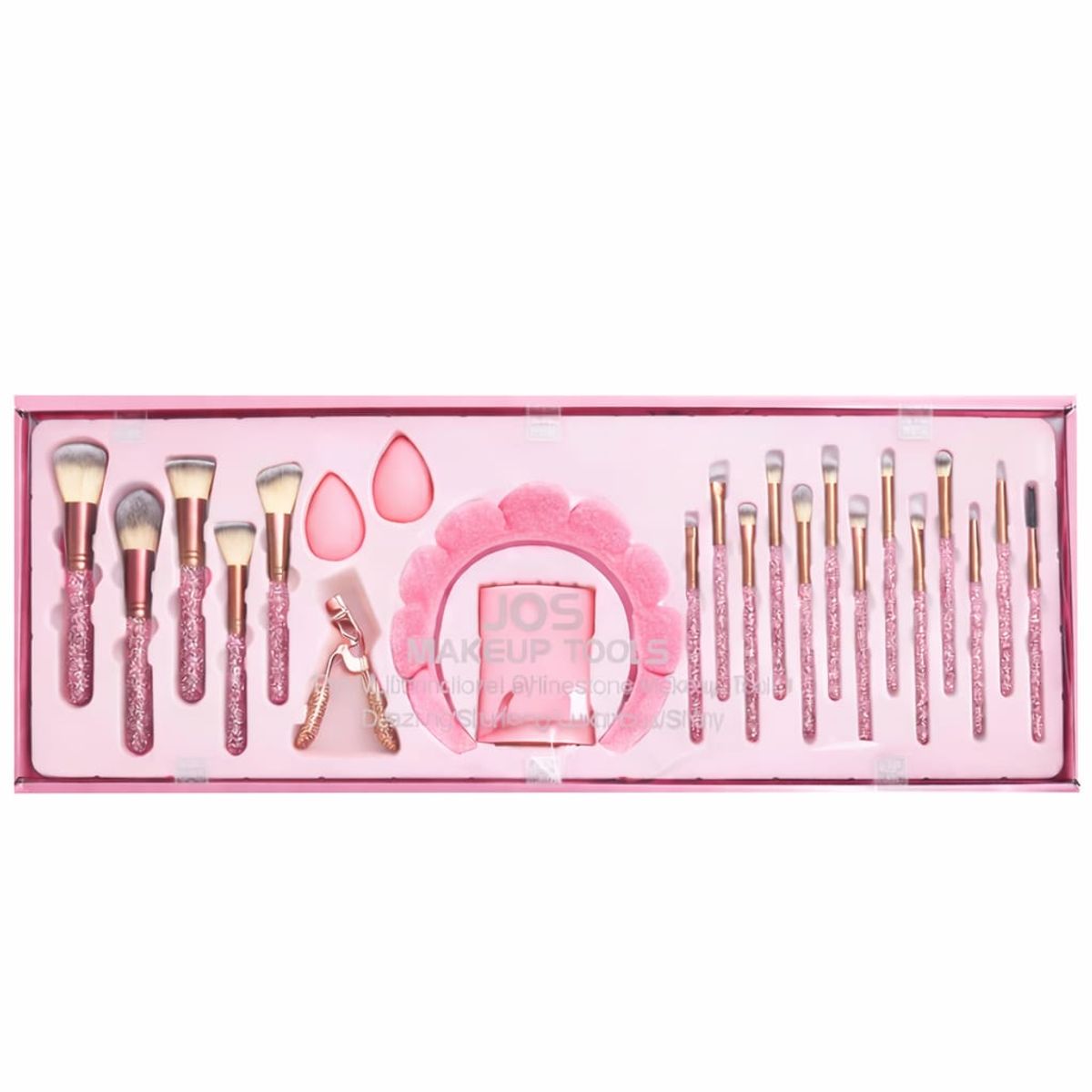 GENERICO - SET DE BROCHAS, PINCEWLES Y ACCESORIOS 23 PCS