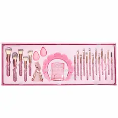 GENERICO - SET DE BROCHAS, PINCEWLES Y ACCESORIOS 23 PCS