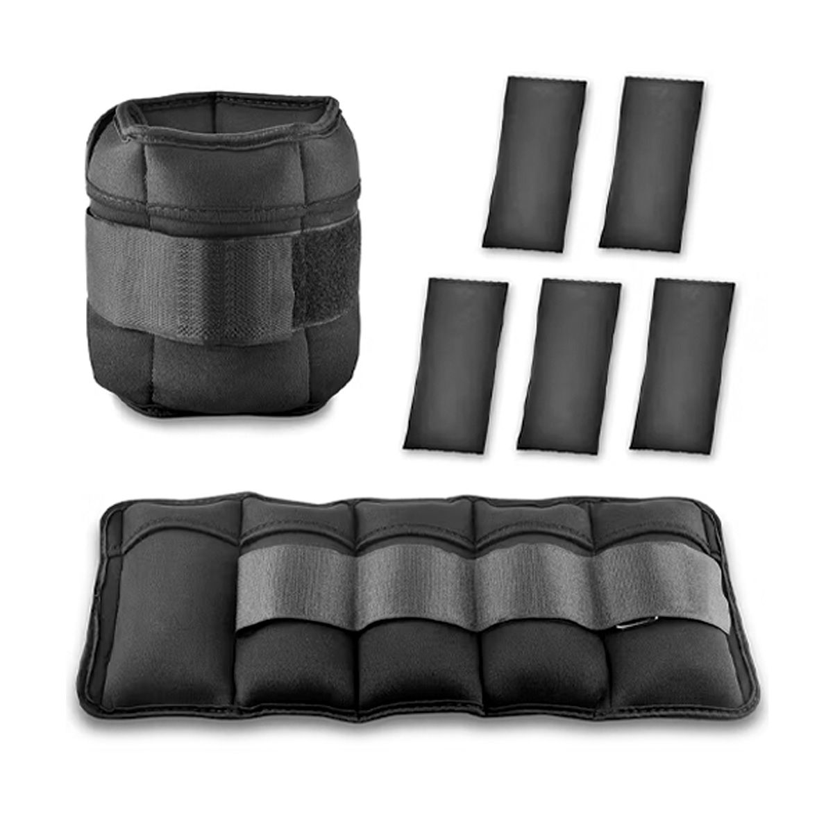 SDFIT - Par De Pesas Tobillera Y Muneca 2 Kg C/u Total 4kg El Par