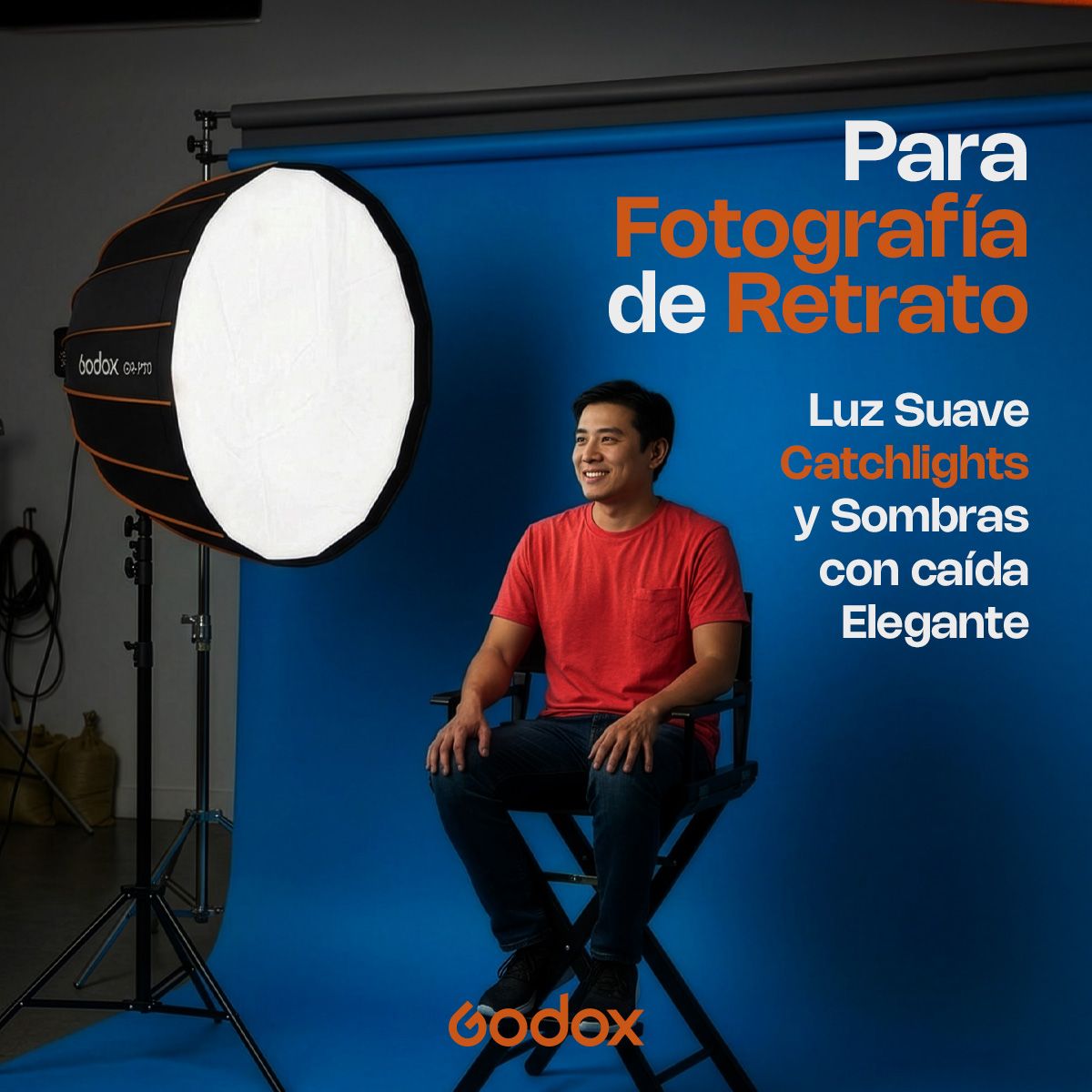 GODOX - Softbox Godox QR-P70 Octagonal 70cm Bowens Armado Rápido