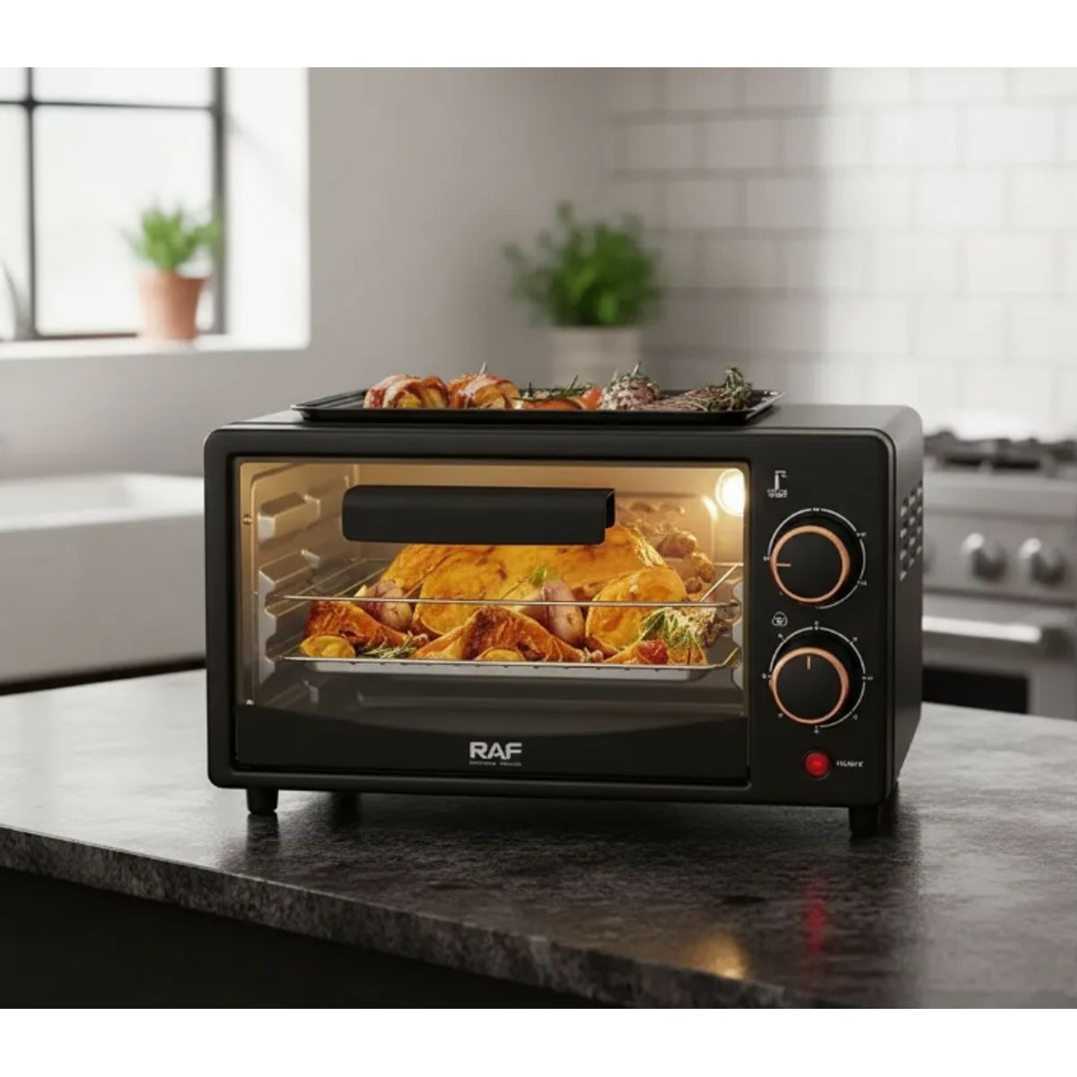 GENERICO - Horno Eléctrico Horno De Mesa 700w 7l Raf