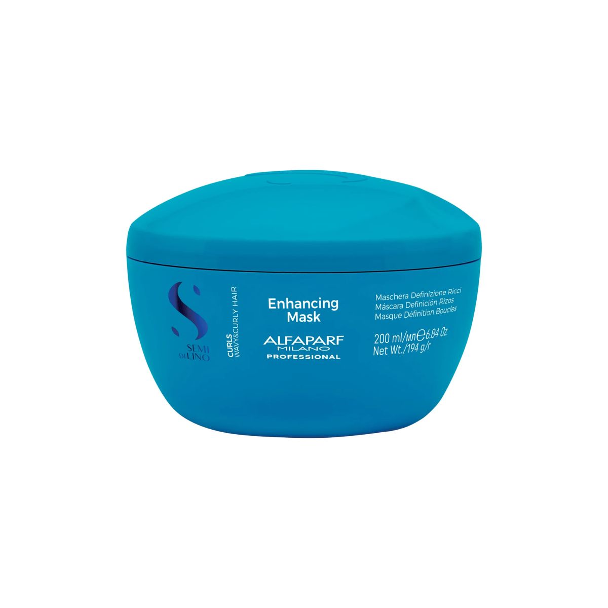 ALFAPARF MILANO - Mascarilla Hidratante Curls Semi Di Lino Alfaparf 200 Ml
