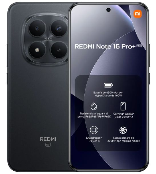 Note 15 Pro Plus 512gb 12gb Ram 5G Negro