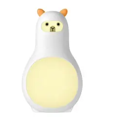 GENERICO - Ruido Para Bebés Alpaca Lámpara Led + 26 Sonidos Relajante