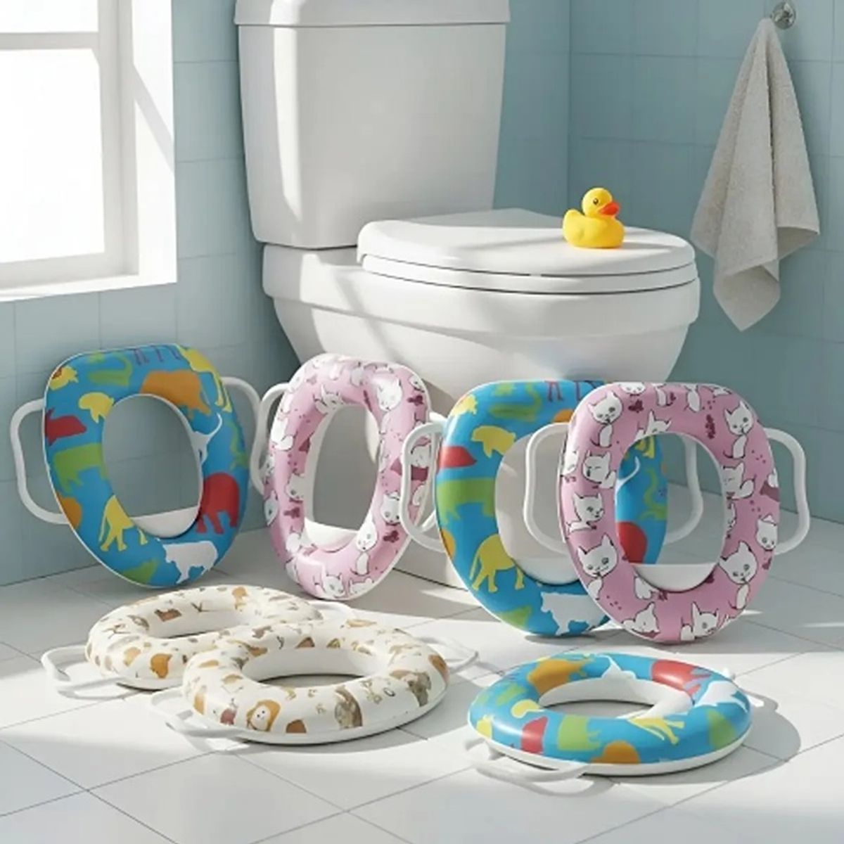 GENERICO - Asiento Adaptador para Baño WC Surtido