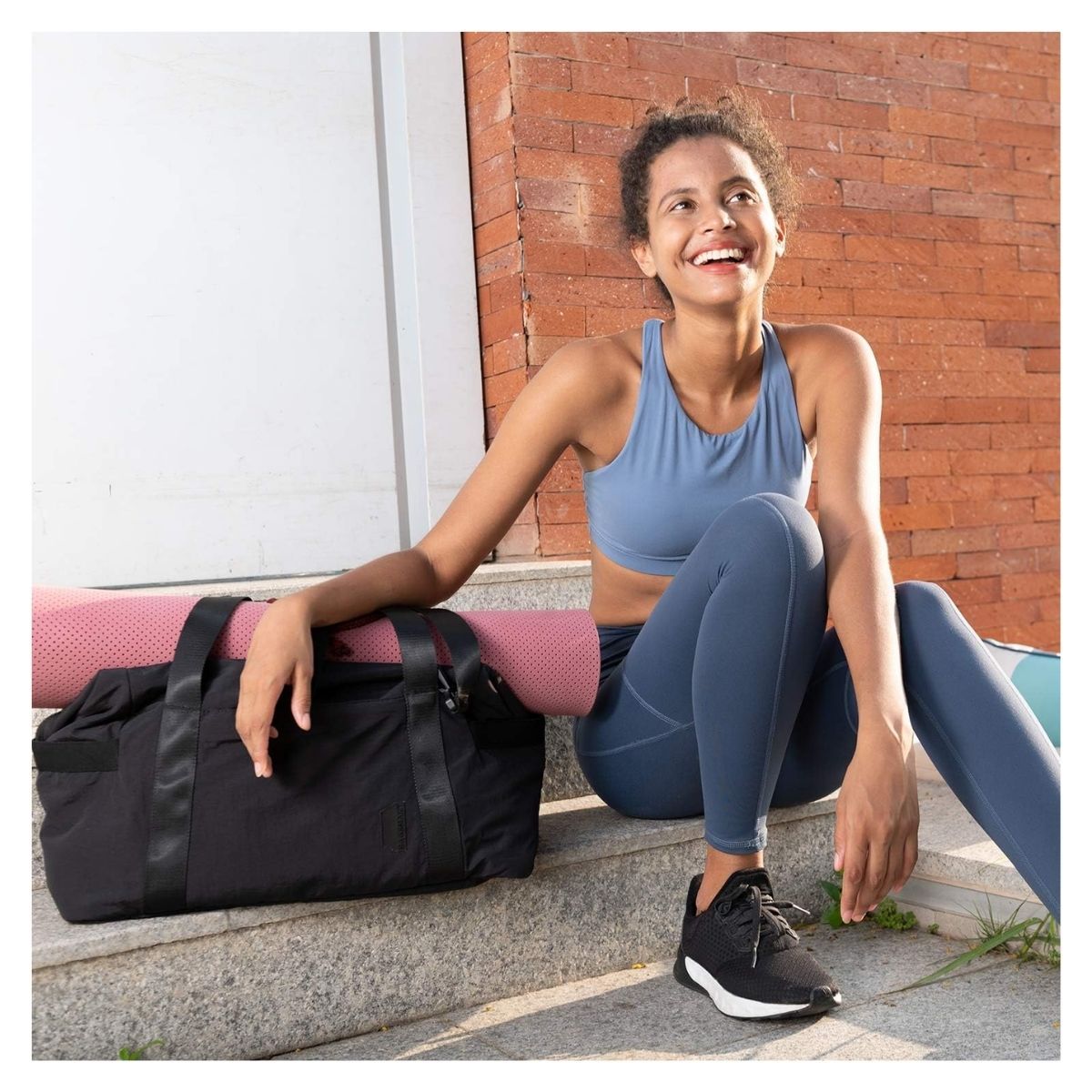 BAGSMART - Bagsmart Bolso Deportivo Zoraesque Multifuncional para 15