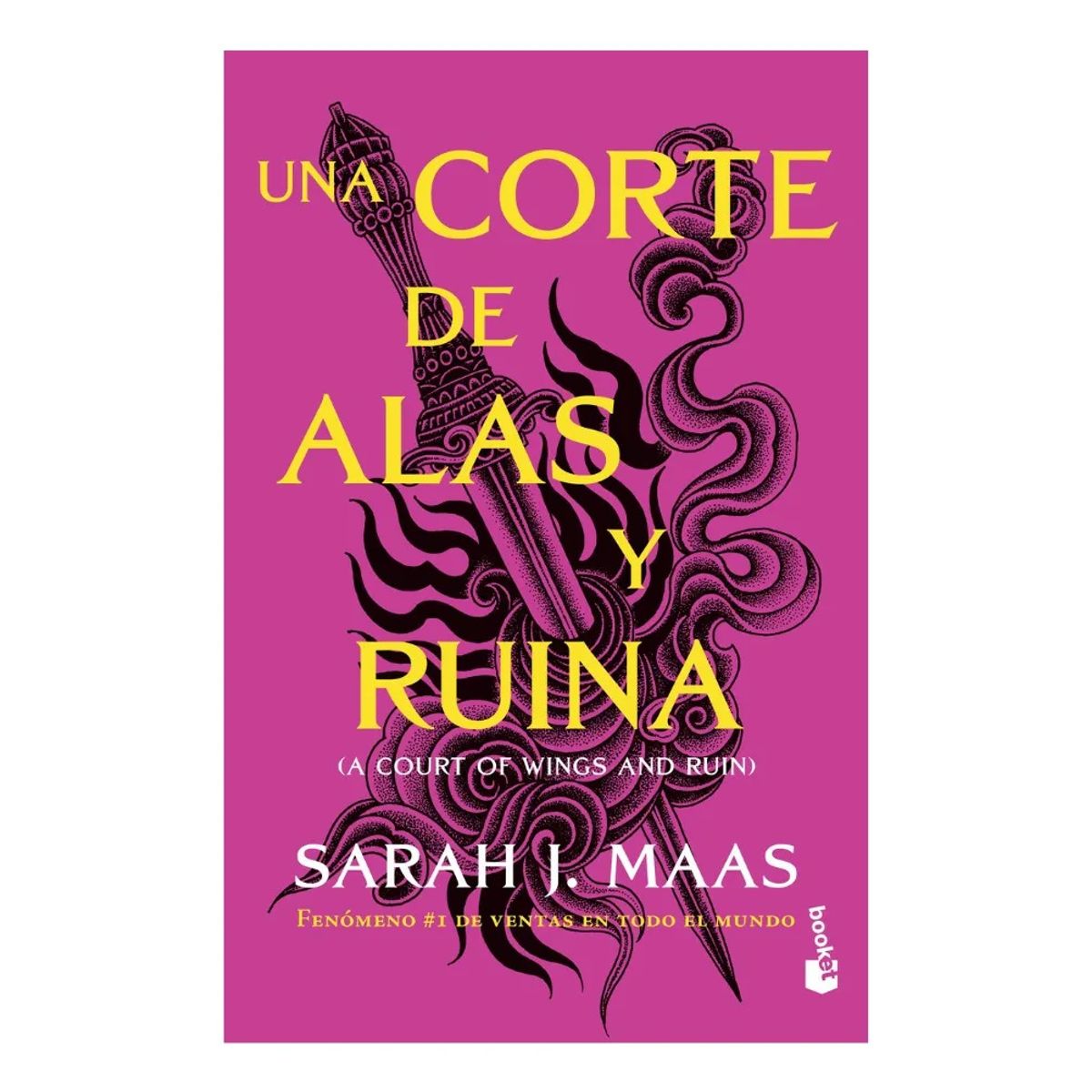 BOOKET - UNA CORTE DE ALAS Y RUINA - SARAH J. MAAS  BOOKET