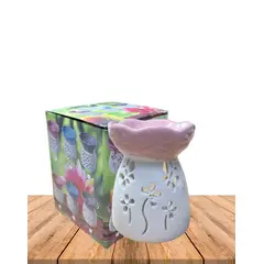 GENERICO - Difusor de cerámica Mariposa y Flor JI25-93