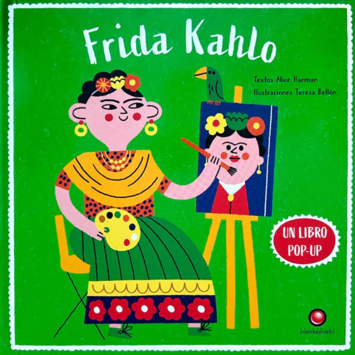 EDITORIAL CONTRAPUNTO - Frida Kahlo - Libro pop up