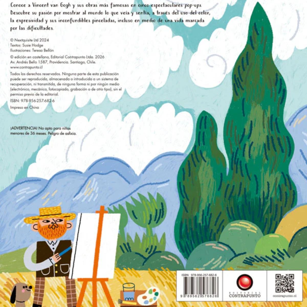 EDITORIAL CONTRAPUNTO - Vincent van Gogh - Libro pop up
