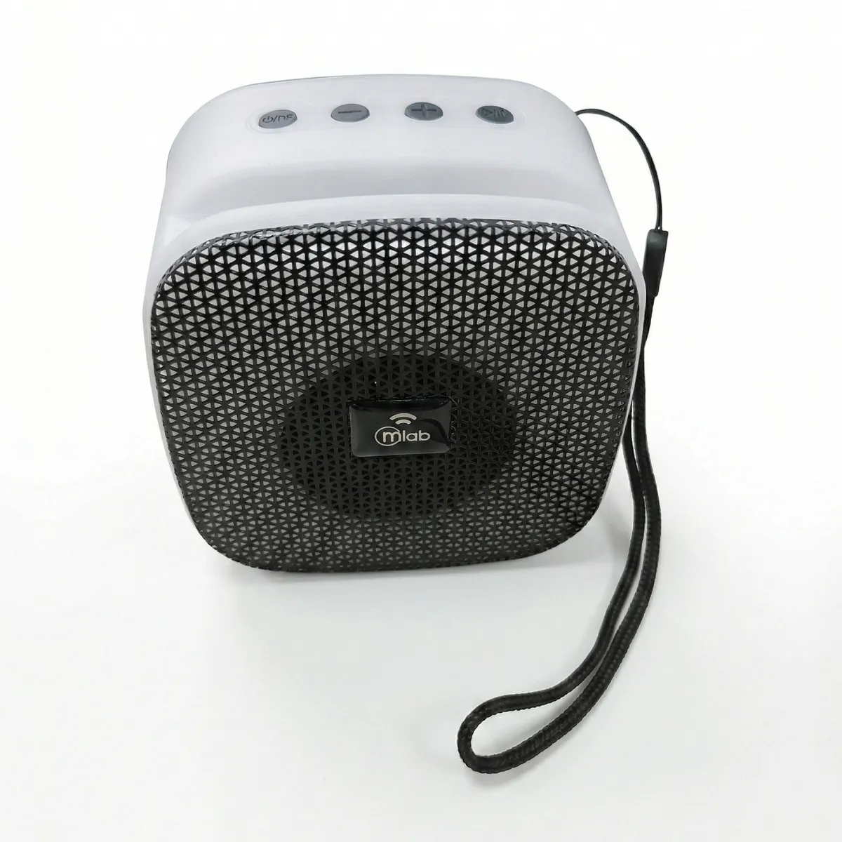 MLAB - PARLANTE PORTATIL MINI FLAMING CUBE BT TWS FM USB 5W NEGRO 09674