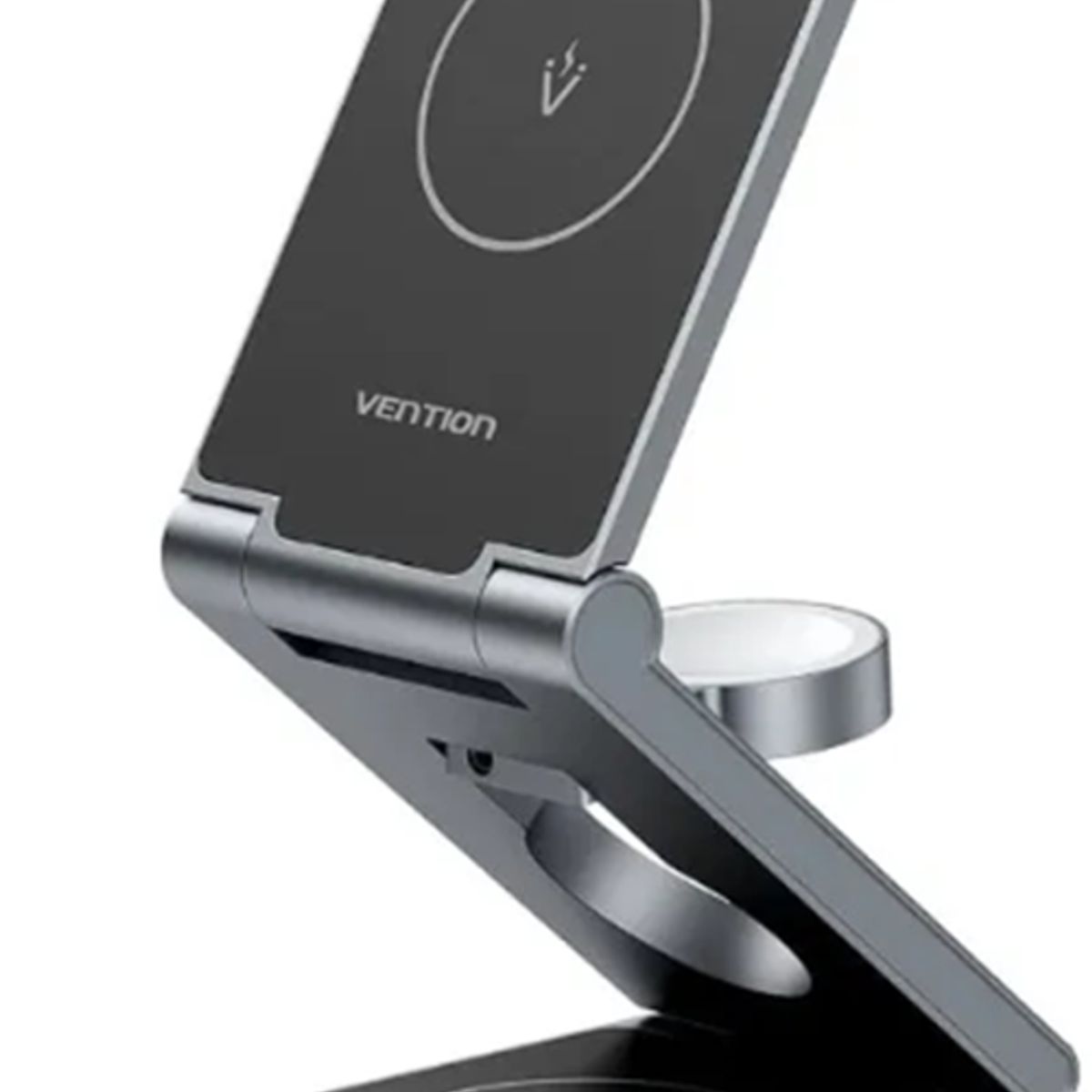 VENTION - Cargador Inalámbrico Vention 3 En 1 De 15 W Con Magsafe Gris