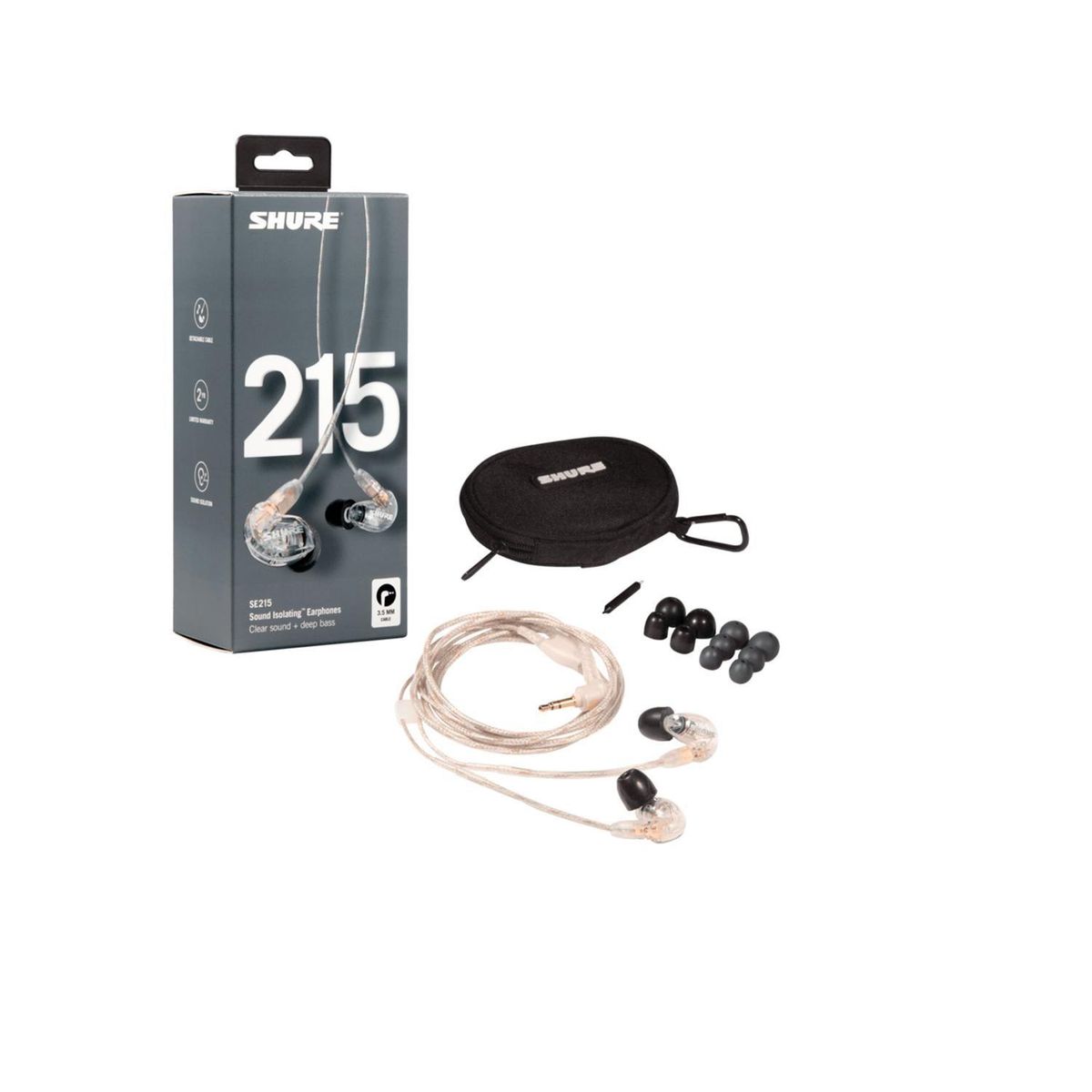SHURE - Shure SE215CL Audífonos