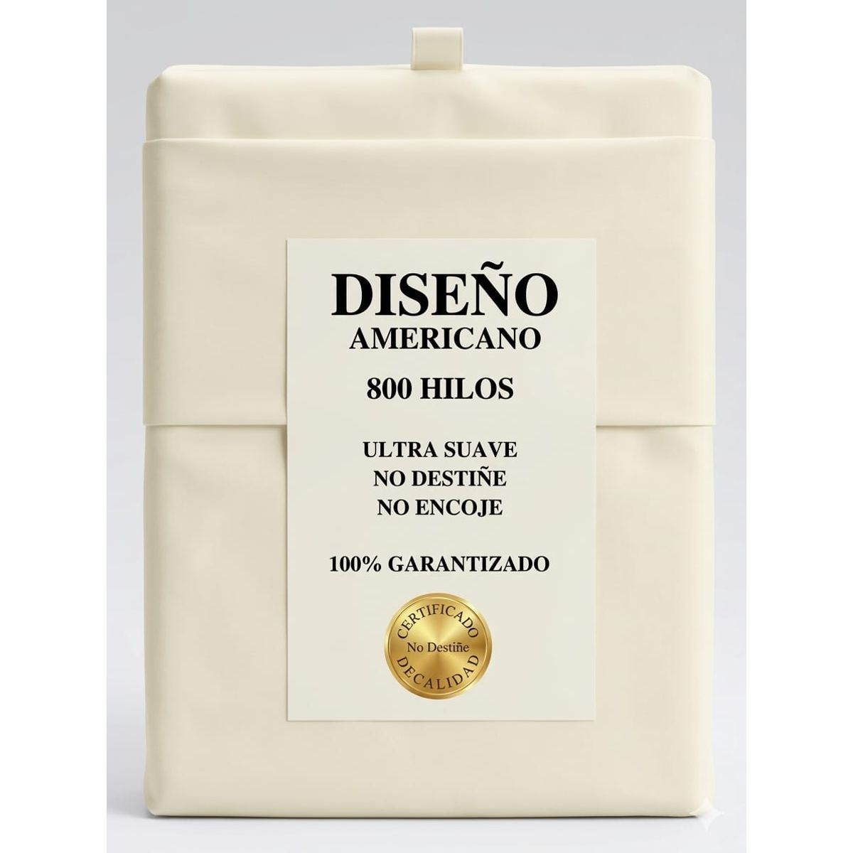 GENERICO - sabana algodon 2p liso color + funda de almohada