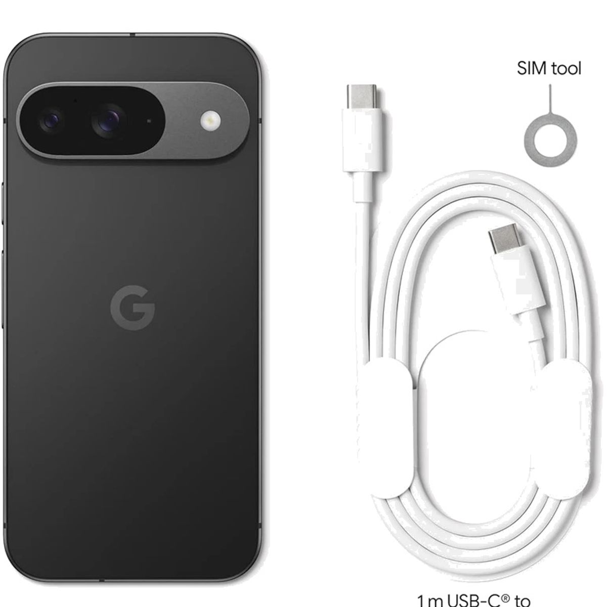 GOOGLE - GOOGLE PIXEL 9 5G 12+128GB GLB OBSIDIAN NEGRO NEW