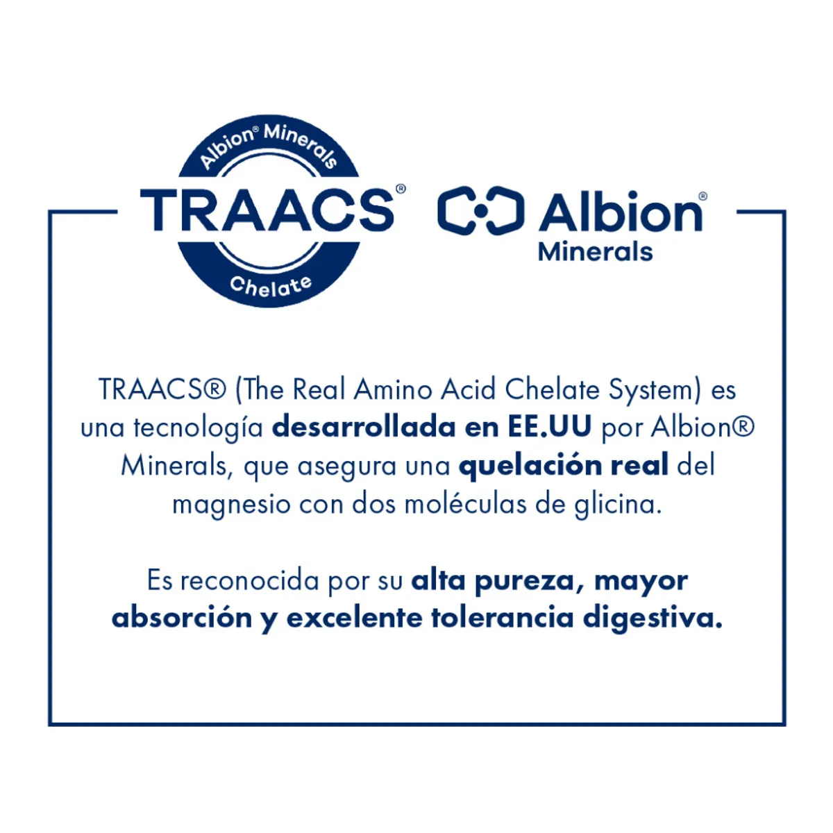 FUEL NUTRITION - Bisglicinato de Magnesio TRAACS ® - Fuel Nutrition - 120 cápsulas