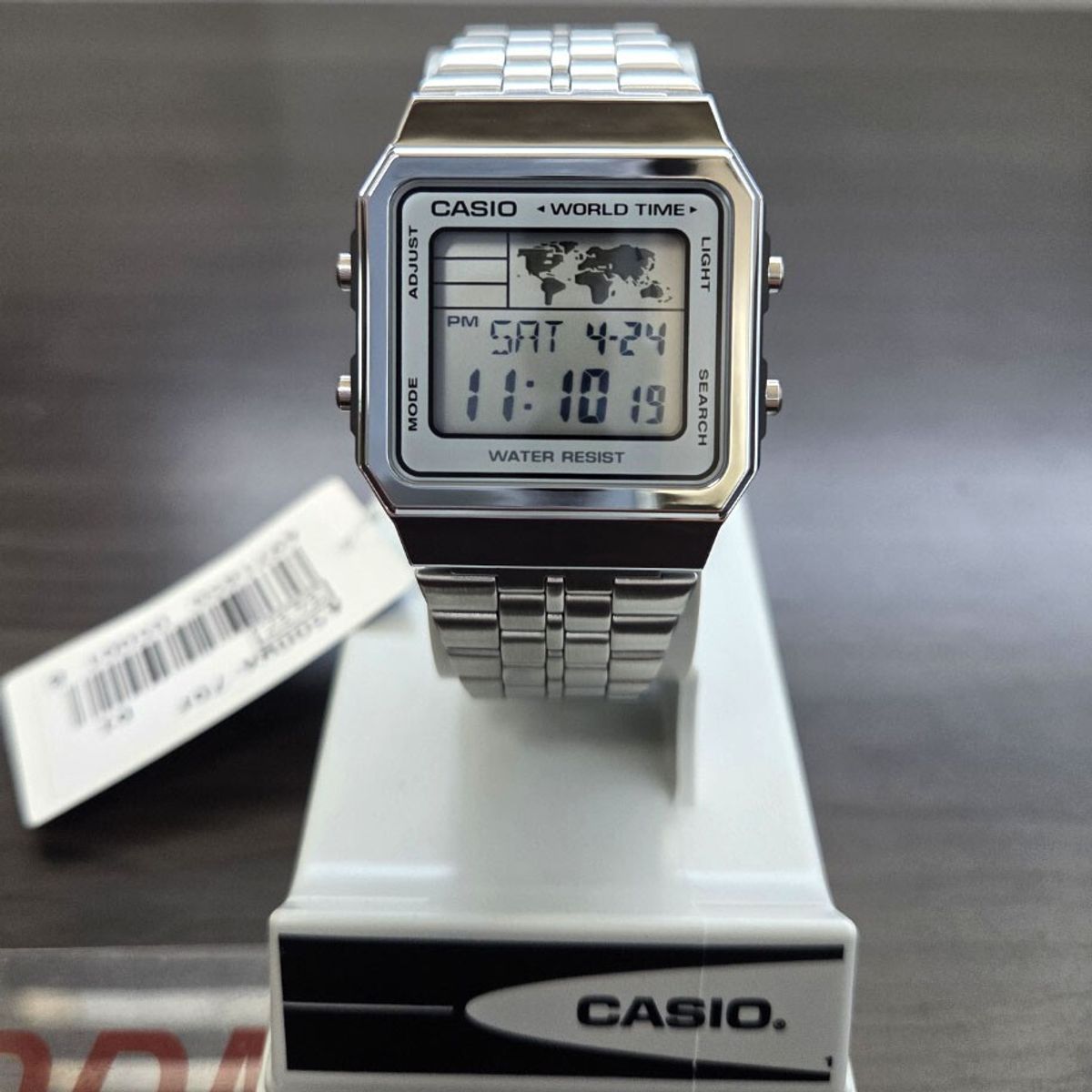 CASIO - RELOJ CASIO A500WA-7DF HOMBRE WORLD TIME