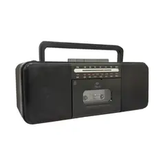 MLAB - RADIO PORTATIL RETRO CASSETTE 1980’S 3BANDA BT RECARGABLE USB CF·28 09574