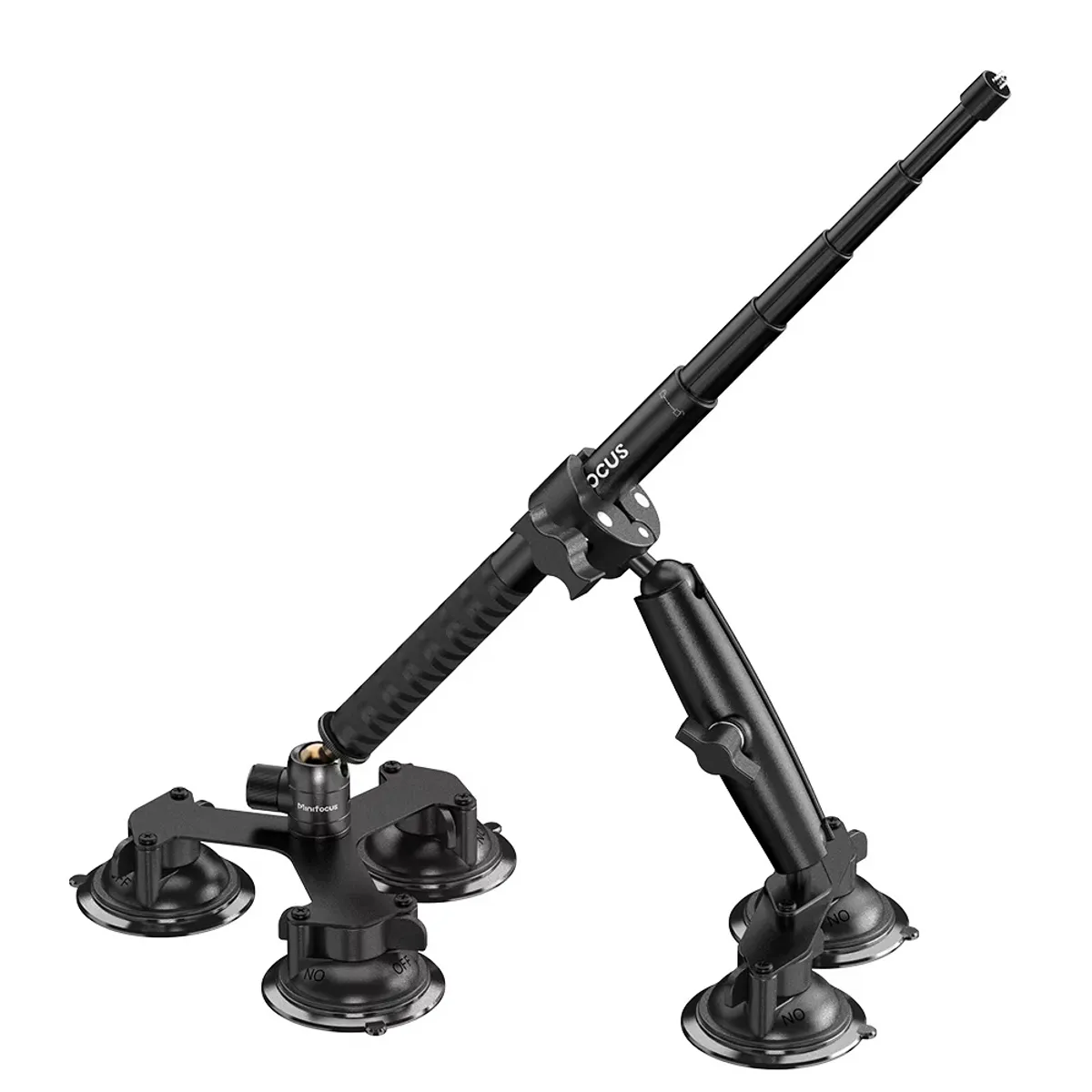 MINI FOCUS - Soporte Para Cámara De Acción De 5 Ventosas Minifocus Para automovil