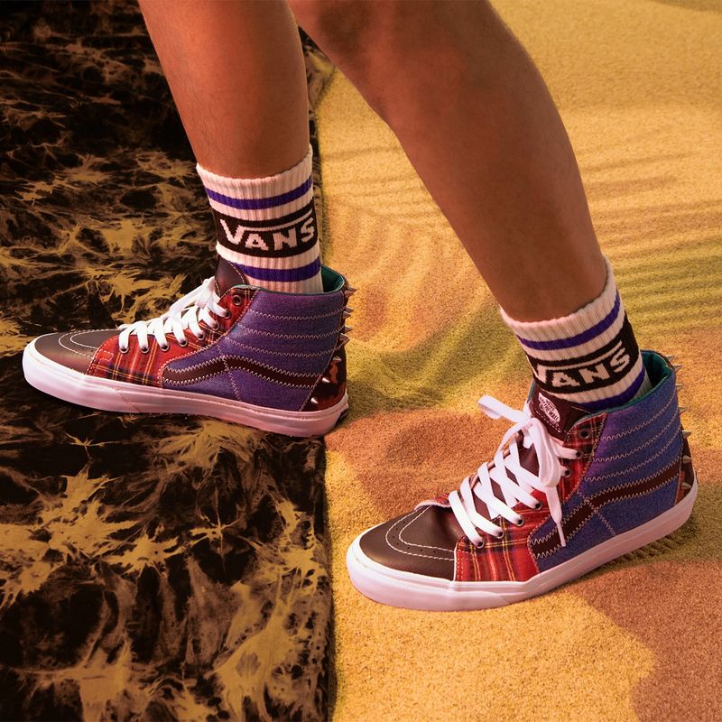VANS - Tartan Daze Sk8-Hi Zzapatilla Urbana Mujer