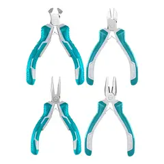 TOTAL - Kit Set Juego De Mini Alicate 4 Piezas Tht1k0404