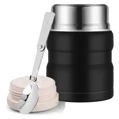 GENERICO - Termo comida 500 ml con cuchara acero 304