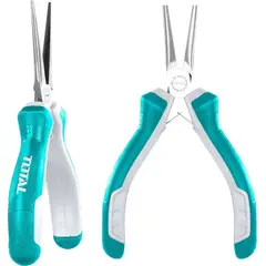 TOTAL - Mini Alicate Punta Fina 4.5 Pulgadas