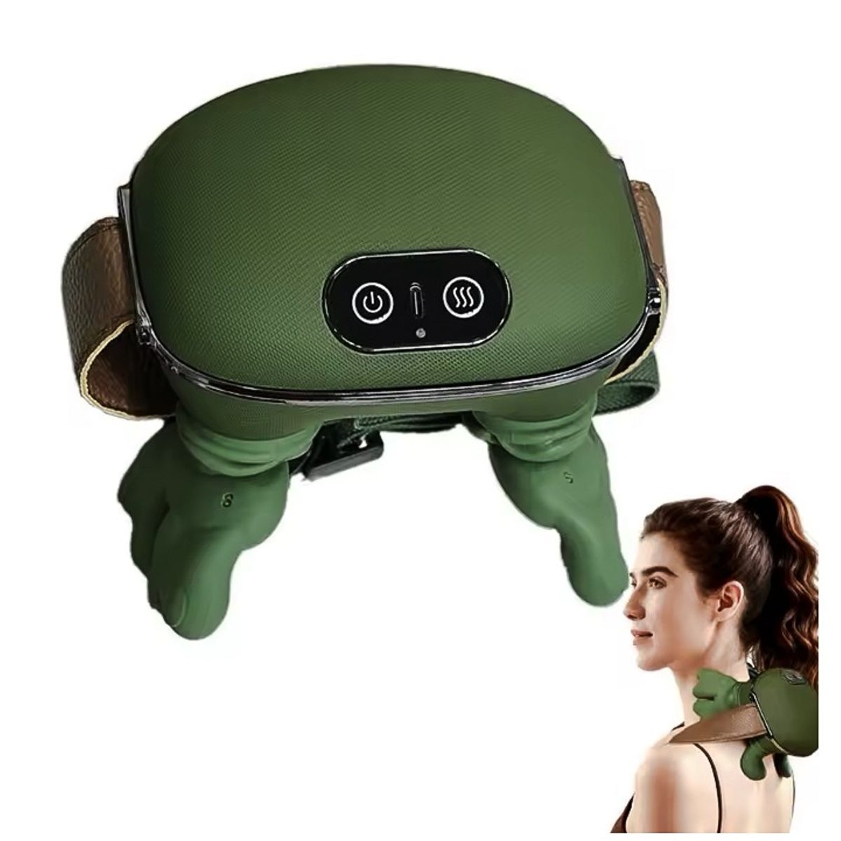 MOVI - Masajeador Cervical Inalámbrico con Manos y Calor