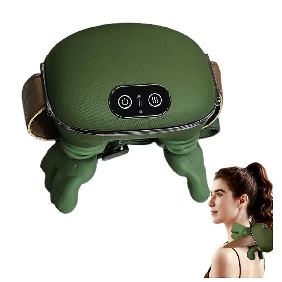 MOVI - Masajeador Cervical Inalámbrico con Manos y Calor
