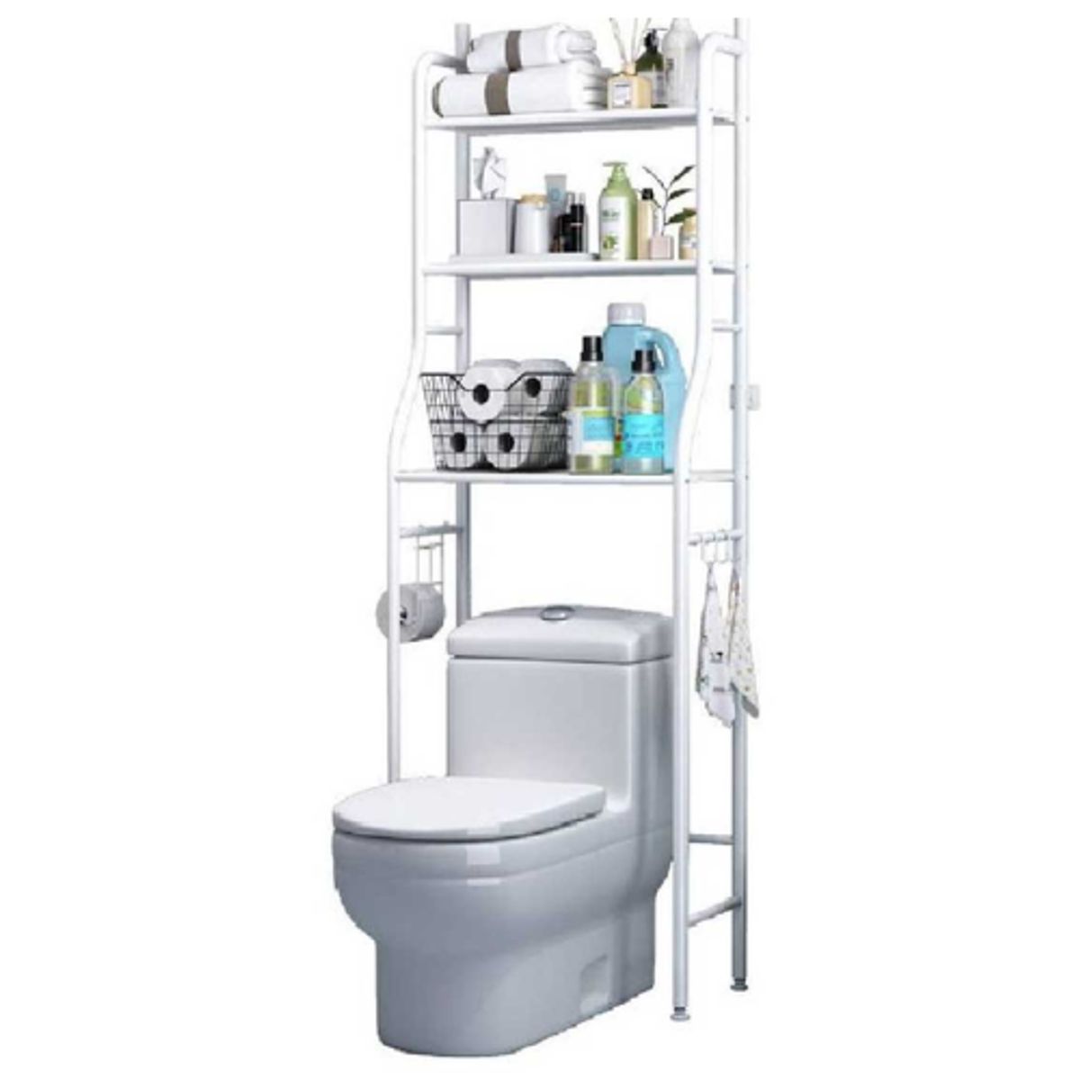 GENERICO - Organizador de Baño Armable Color Blanco