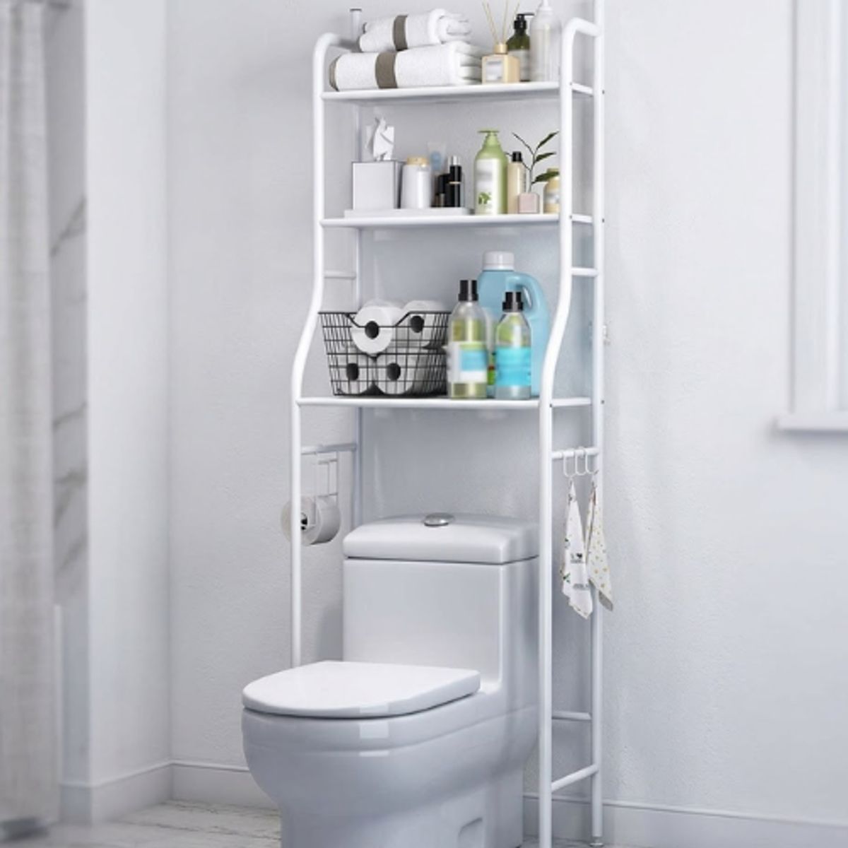 GENERICO - Organizador de Baño Armable Color Blanco