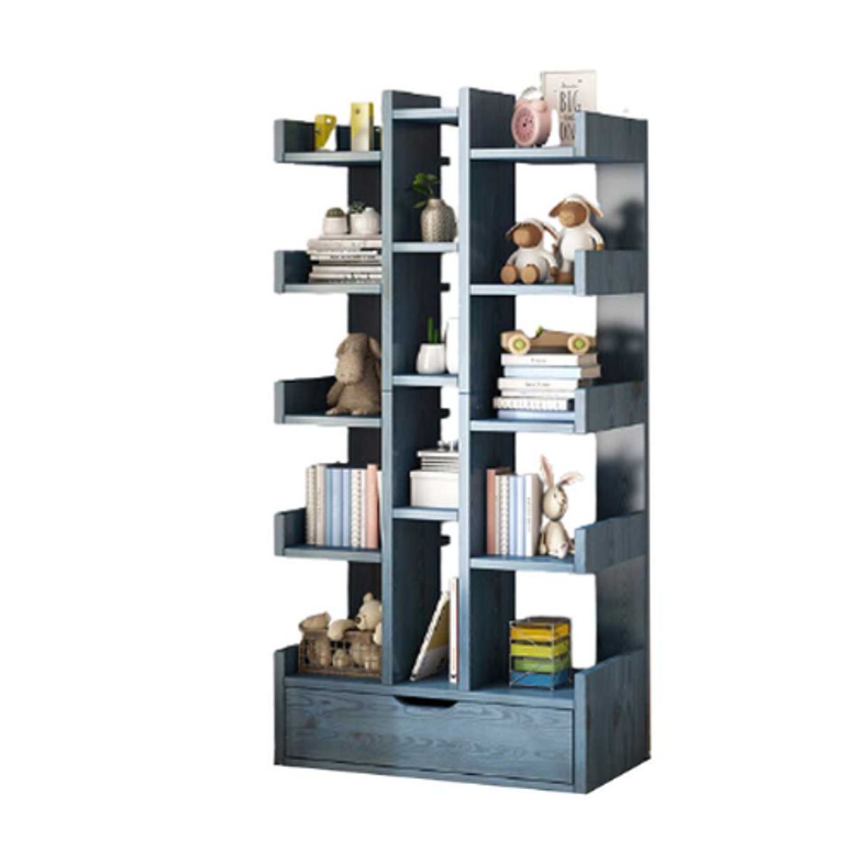 GENERICO - Estante Organizador Multiuso Moderno Azul