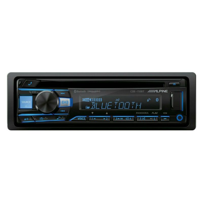 ALPINE - Alpine Radio CDE-172BT 1Din 50Wx4 USB AUX CD