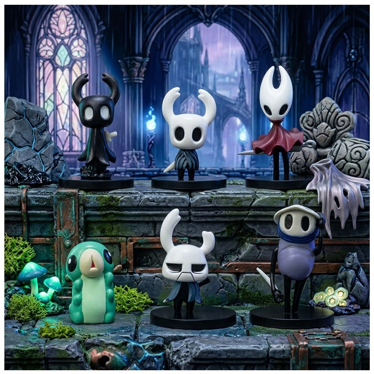 GENERICO - Set de Figuras Hollow Knight Gran Calidad