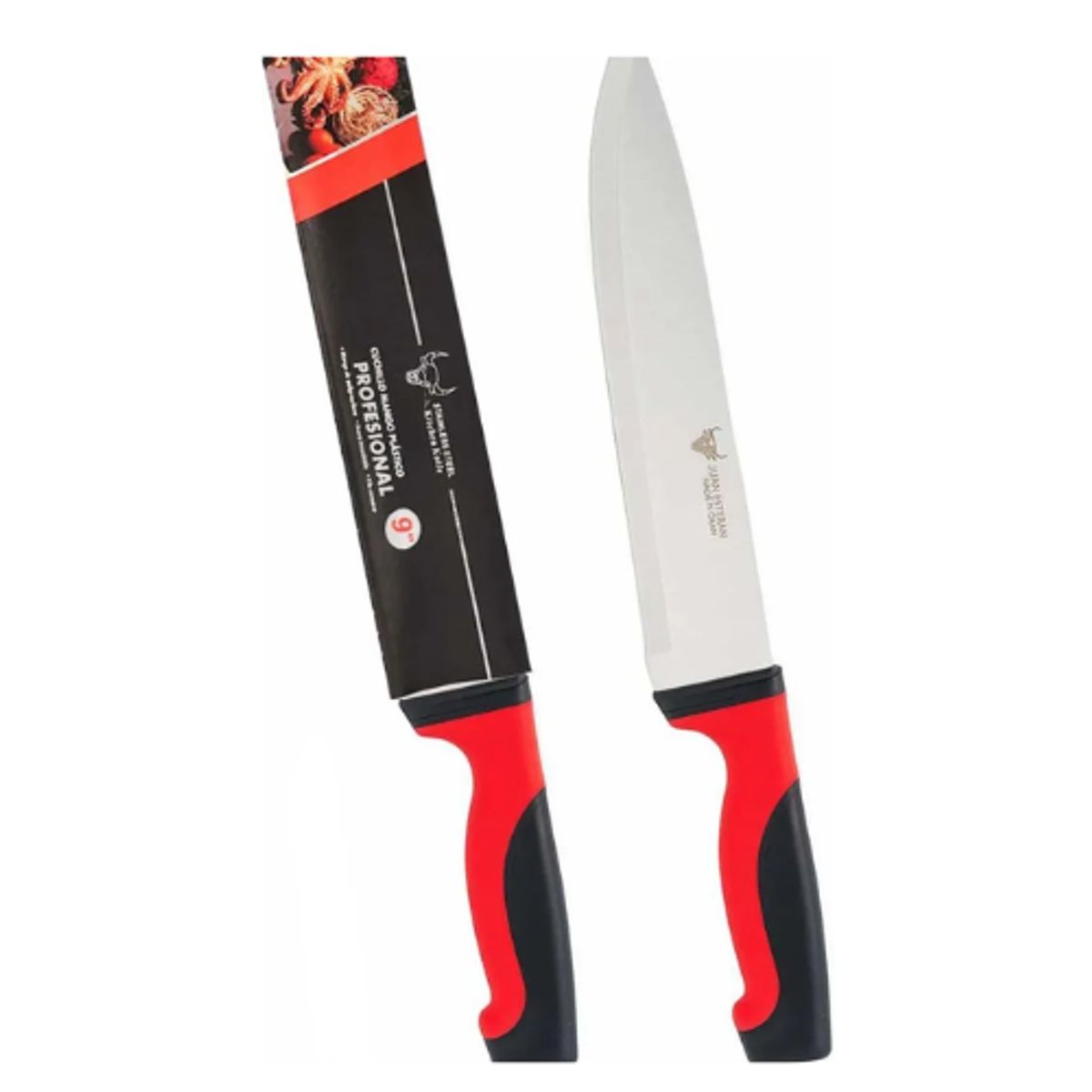 GENERICO - Caja De 12 Cuchillos Stainless Steel Acero Inoxidable