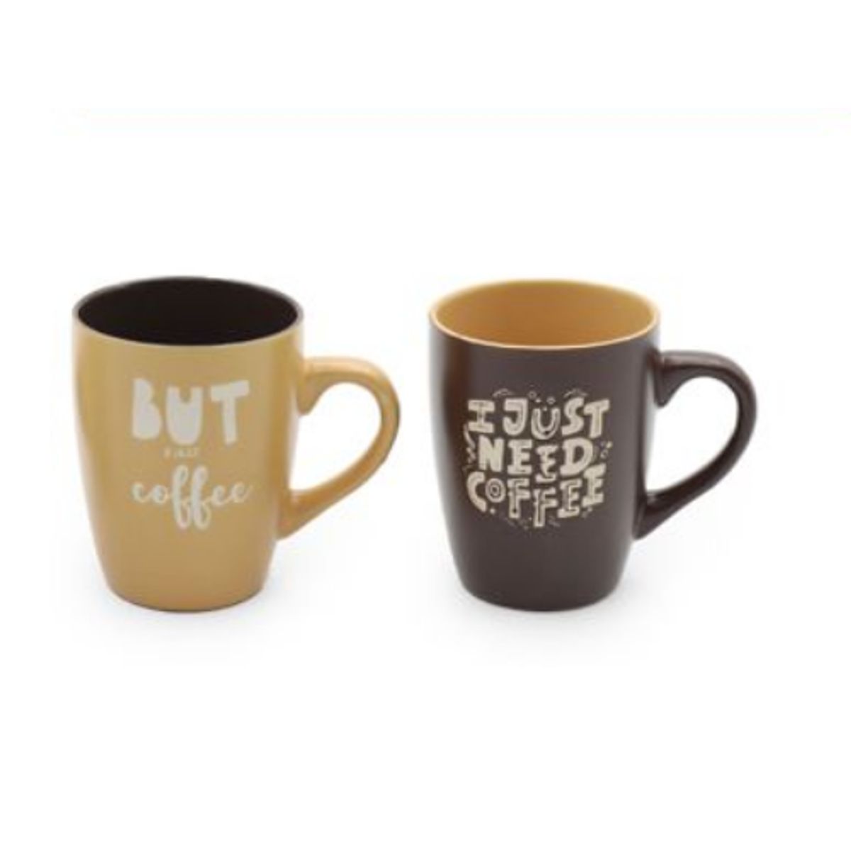 GENERICO - Taza de Cerámica Casa Bonita But First Coffee 360ml
