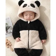 GENERICO - Pijama Osito Peluche Bebé Enterito Térmico Acolchado Invierno