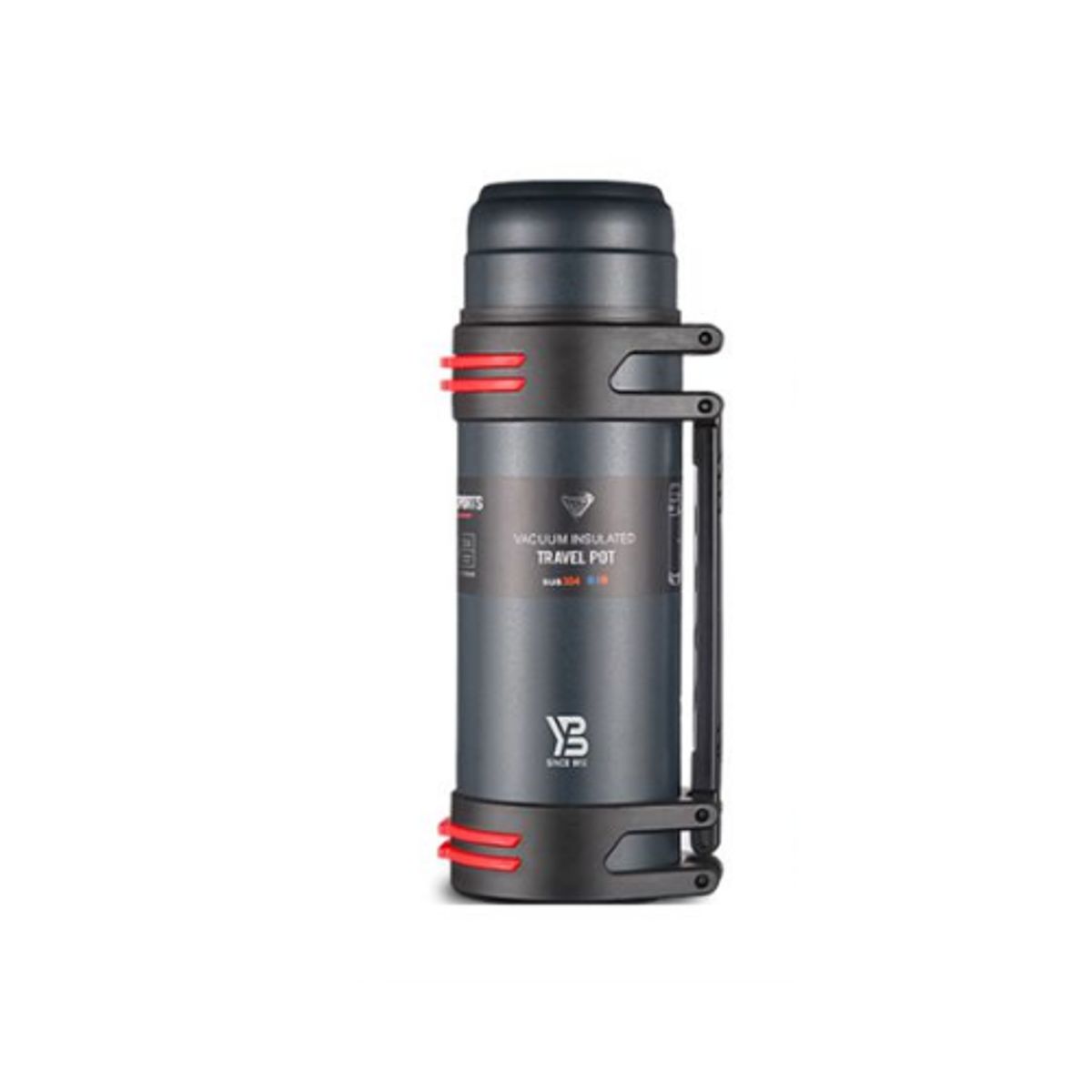 GENERICO - Termo Viajero De  Acero Inoxidable- Alto Rendimiento-Botella Térmica