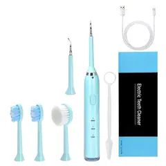 TIOZONEY - Limpiador dental ultrasónico eléctrico para eliminar cálculo dental