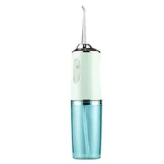 TIOZONEY - Limpiador dental con irrigador bucal y 6 boquillas
